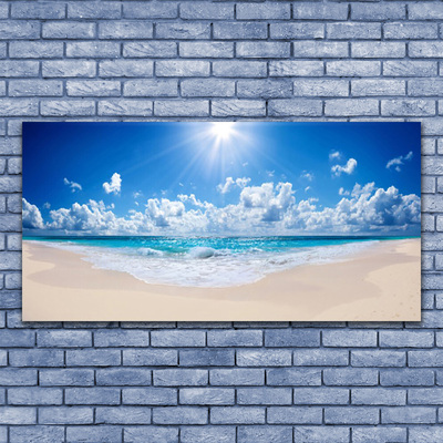 Leinwand-Bilder Strand Meer Sonne Landschaft