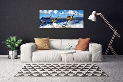 Leinwand-Bilder Angeln Meer Landschaft