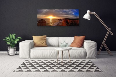 Leinwand-Bilder Meer Sonne Landschaft