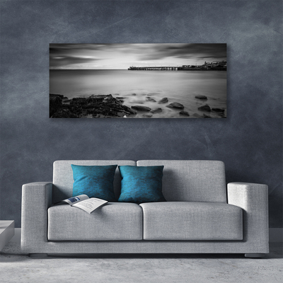 Leinwand-Bilder Meer Steine Landschaft