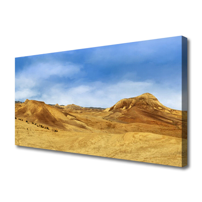 Leinwand-Bilder Wüste Landschaft