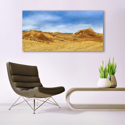 Leinwand-Bilder Wüste Landschaft