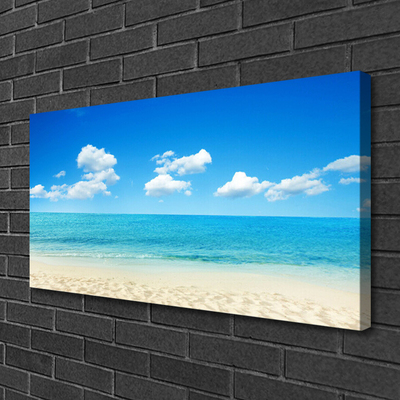 Leinwand-Bilder Strand Meer Landschaft