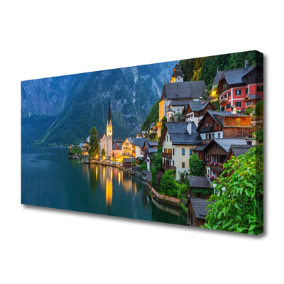 Leinwand-Bilder Stadt Meer Landschaft