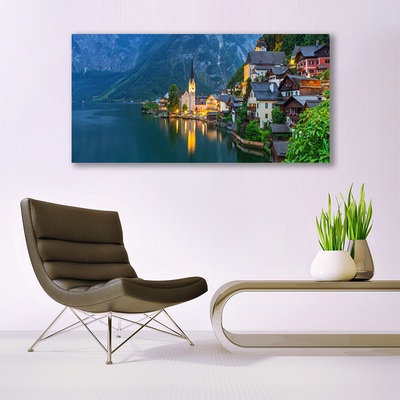 Leinwand-Bilder Stadt Meer Landschaft