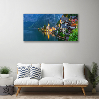 Leinwand-Bilder Stadt Meer Landschaft