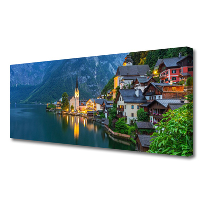 Leinwand-Bilder Stadt Meer Landschaft