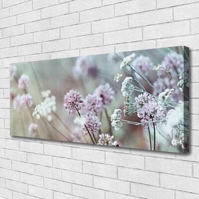 Tulup Leinwand-Bilder Wandbild Canvas Kunstdruck 125x50 Pusteblume Pflanzen 