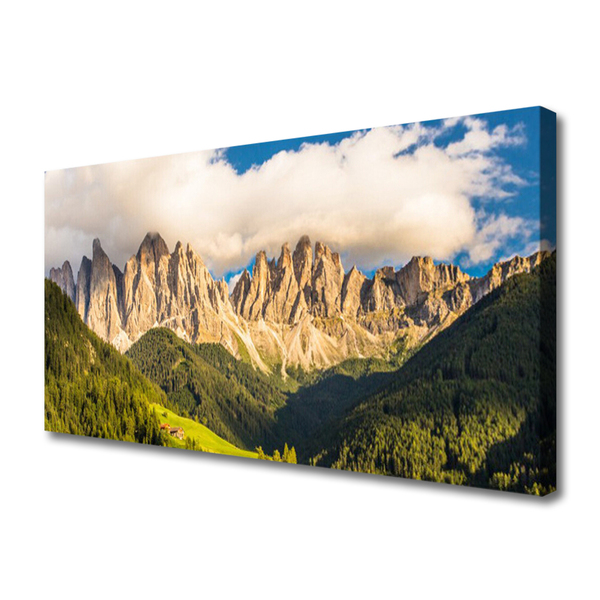 Leinwand-Bilder Gebirge Landschaft