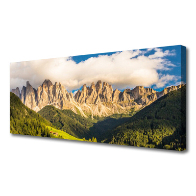 Leinwand-Bilder Gebirge Landschaft