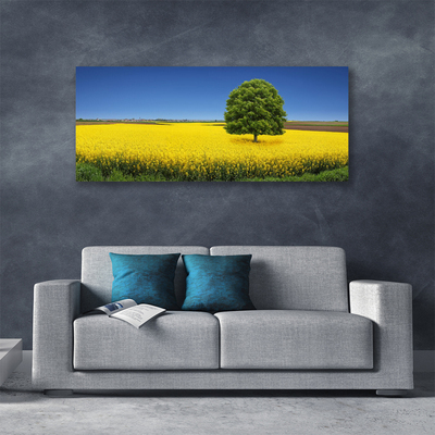 Leinwand-Bilder Wiese Baum Natur