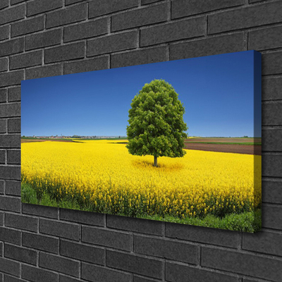 Leinwand-Bilder Wiese Baum Natur