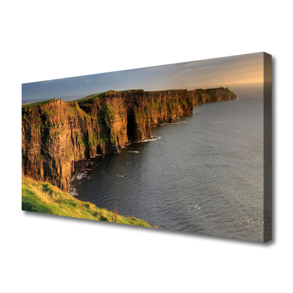 Leinwand-Bilder Fels Meer Landschaft