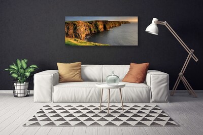 Leinwand-Bilder Fels Meer Landschaft