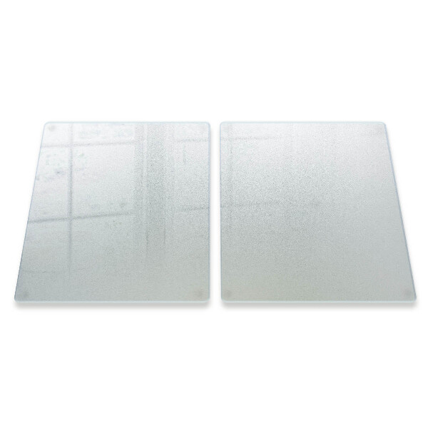 Herdplattenabdeckung Doppelt halbtransparent
