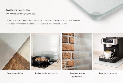 Herdplattenabdeckung mit doppelter halbtransparenter Oberfläche