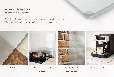 Abdeckplatte Ceranfeld in rechteckiger Form aus halbtransparentem Material