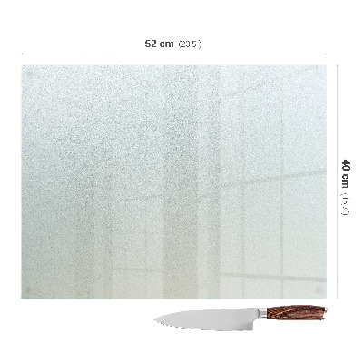 Abdeckplatte Ceranfeld in rechteckiger Form aus halbtransparentem Material