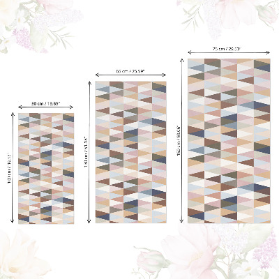 Möbelsticker Pastellgeometrie