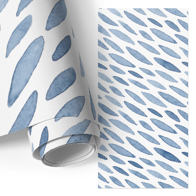 Möbelfolie mit künstlerischem Pinselstrich-Design