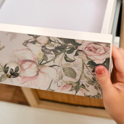 Folie für möbel Vintage-blumen