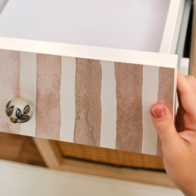 Klebefolie für möbel Beige streifen