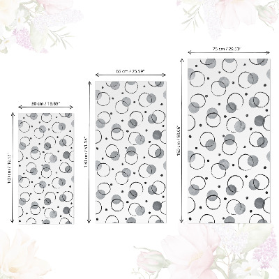 Möbel klebefolie Kreative kreise