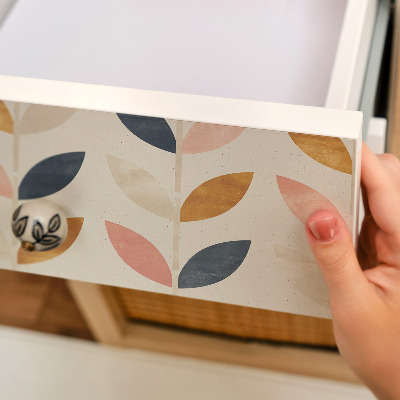 Möbel klebefolie Blattmuster