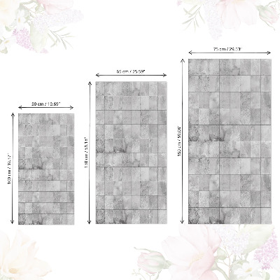 Möbelsticker Graue fliesen