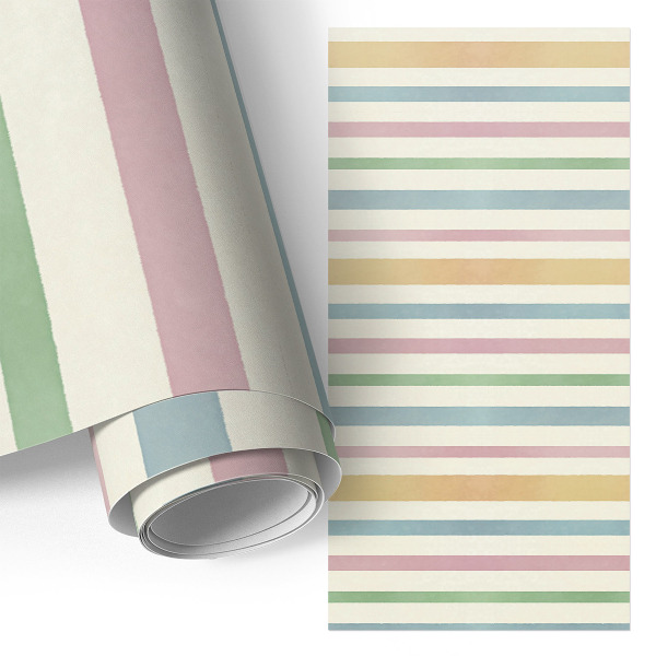 Möbelfolie Pastellstreifen