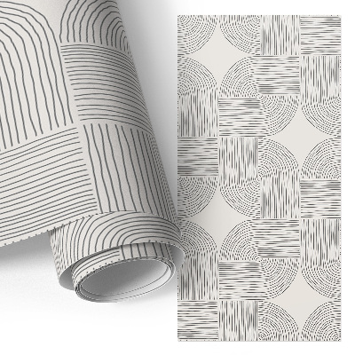 Möbelfolie mit modernem geometrischen Muster
