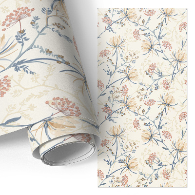 Möbelfolie mit Blumenmuster