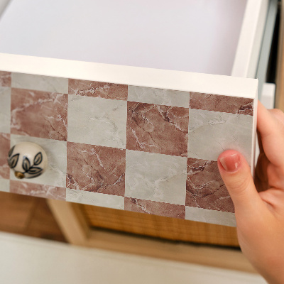 Folie für möbel Marmorgitter