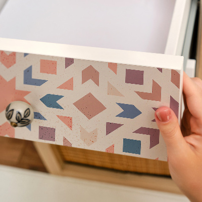 Folie für möbel Geometrisches mosaik