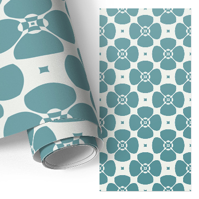 Möbel-Klebefolie mit floral-geometrischem Muster