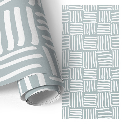 Möbelfolie mit geometrischem Muster