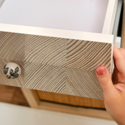 Klebefolie möbel Holzmuster