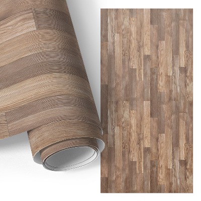 Folie für Möbel mit Holzmaserung in Form von Holzbrettern
