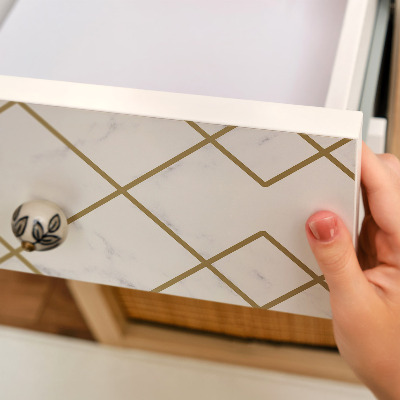 Möbel klebefolie Marmorgeometrie