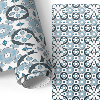 Möbel-Klebefolie mit geometrischem Design