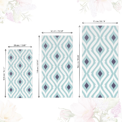 Möbelsticker Optimistisches muster