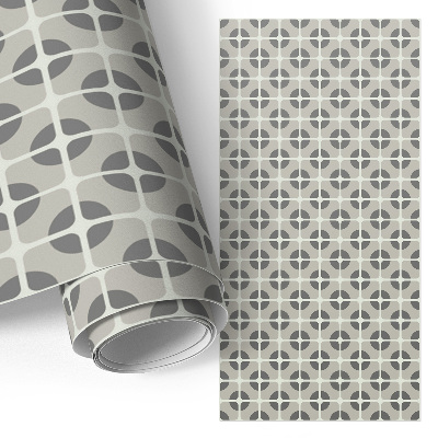 Möbelfolie mit geometrischem Muster