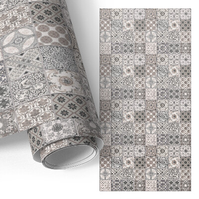 Möbelfolie mit Retro-Mosaikmuster