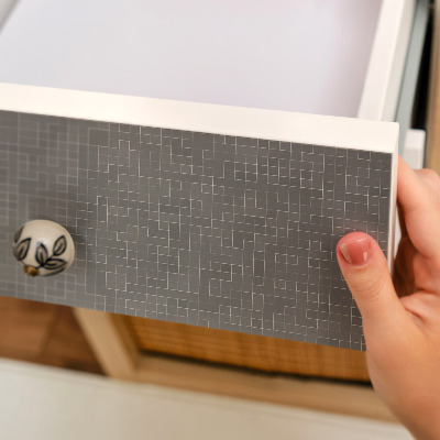 Klebefolie für möbel Gitterlinien