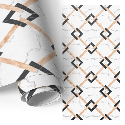 Klebefolie für möbel Flechtwerk auf marmor