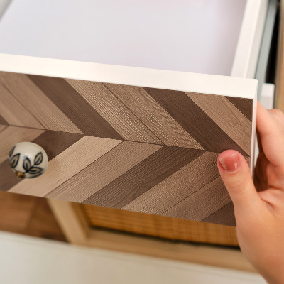 Möbelfolie Holz-fischgrätmuster