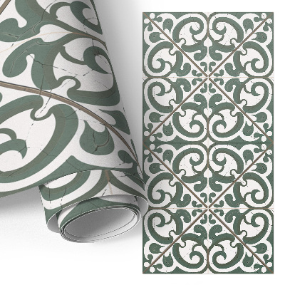 Klebefolie für Möbel mit Pflanzenwirbel-Motiv