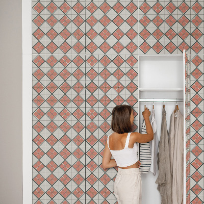 Klebefolie möbel Schachbrettmuster aus fliesen