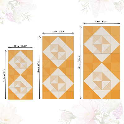 Folie für möbel Dreiecksmosaik