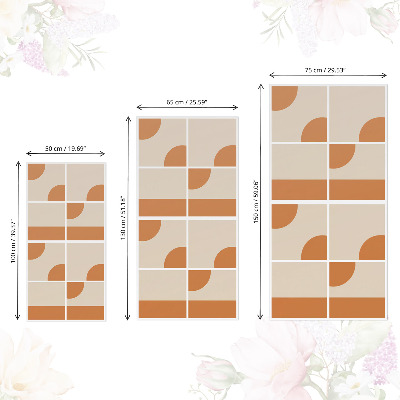 Möbelfolie Vintage-formen
